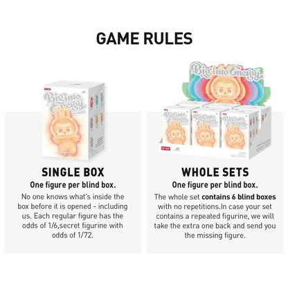 Labubu Big Into Energy V3 Blind box [BUY 1 GET 2]
