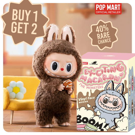 Labubu Exciting Macaron Blind box [BUY 1 GET 2]